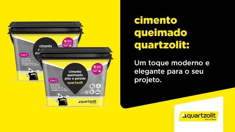 Cimento queimado Quartzolit