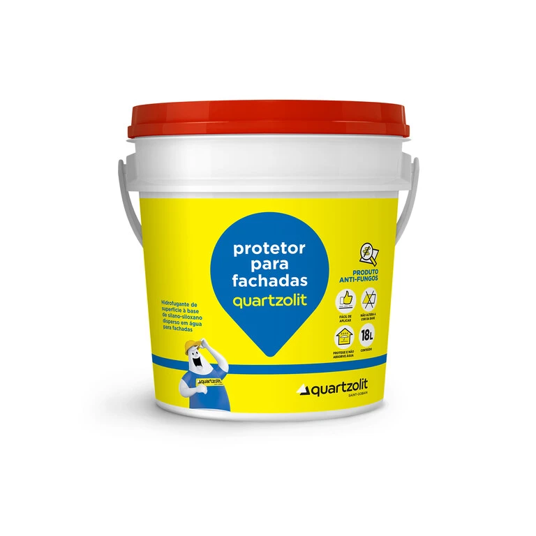 Produto Protetor para fachadas quartzolit