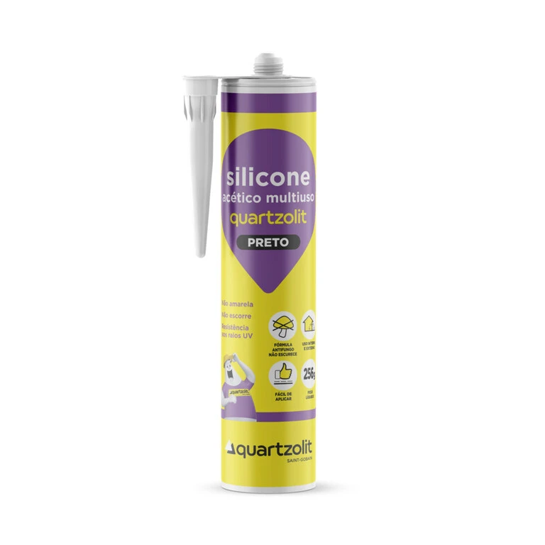 silicone 256g preto